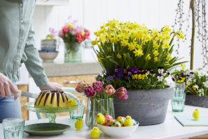 Easter table setting