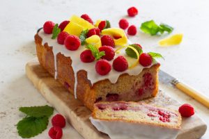 Shane Smith Lemon, raspberry yoghurt loaf