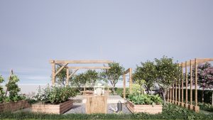 Where Trust Takes Root, designed by Scott D. Renwick and sponsored by Marks & Spencer