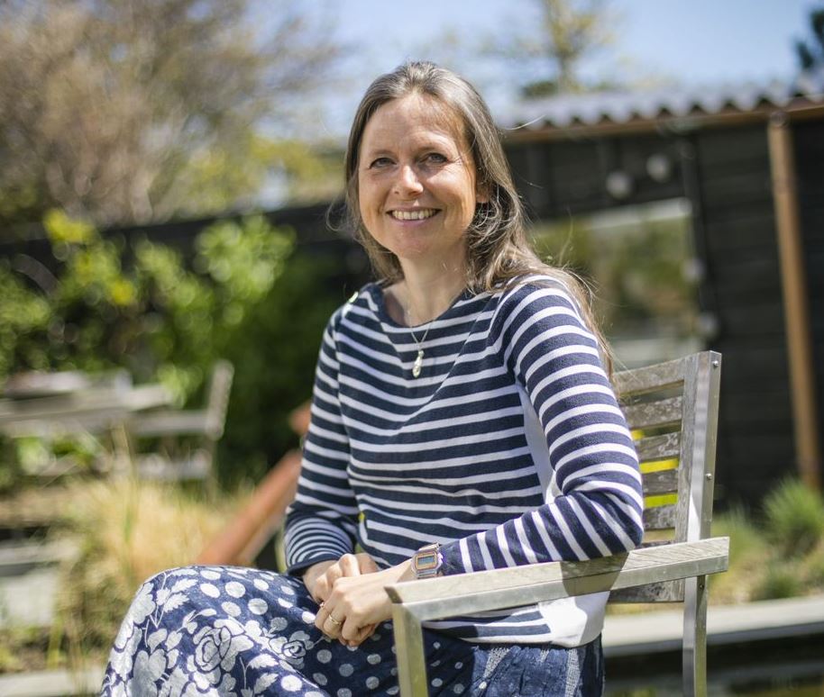 Headshot of garden designer Nicola Haines.