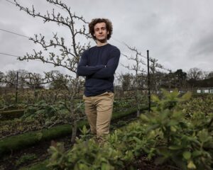 Joe Eustace, winner of Bord Bia Bloom’s Cultivating Talent competition 