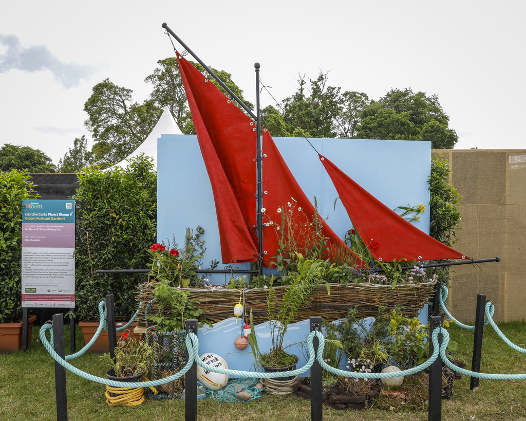 Postcard garden - Into the West By Brothers of Charity Galway East