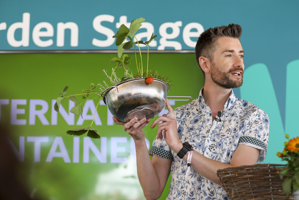 Niall McCauley at the Garden Stage